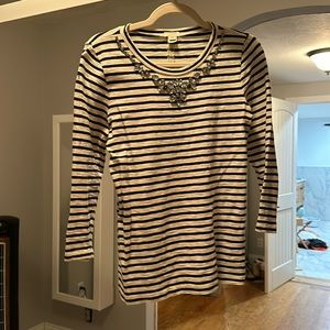 jCrew xs jewel top